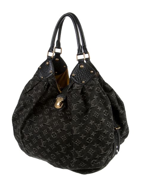 louis vuitton denim hobo bag|Louis Vuitton designer hobo bag.